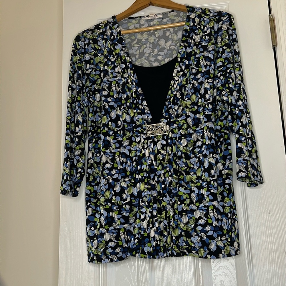 JM COLLECTION BLOUSE